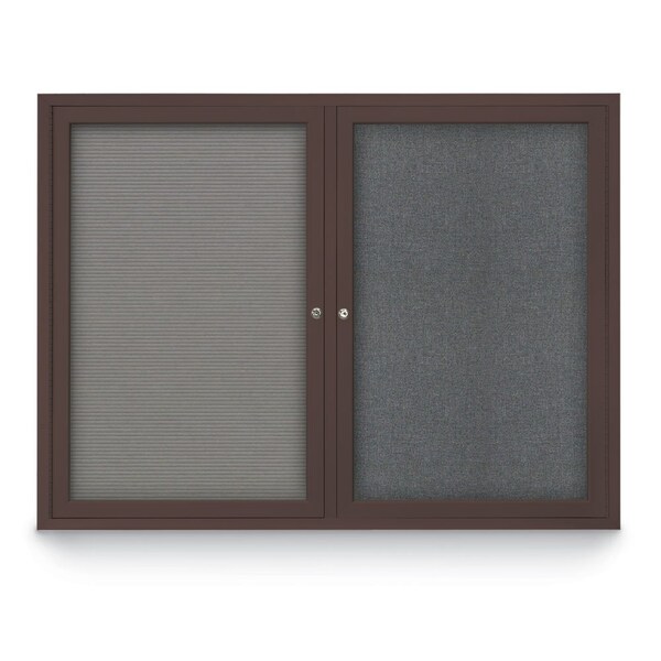 Corkboard, Cork/ Brnze, 24" x 36"